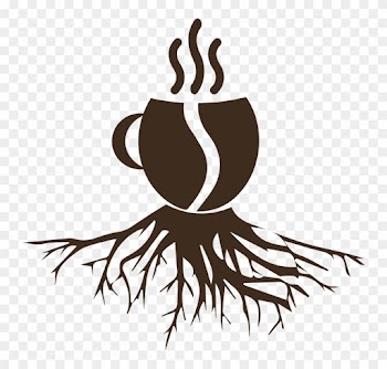 Coffee, Cup, Drink, Roots, Cafe, Hot, Grain, Caffeine - Tree Painting With Roots