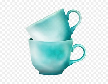 Coffee Cup, Mug, Cup, Blue PNG