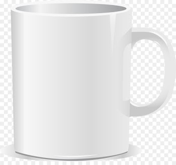 Coffee cup Mug Euclidean vector Icon - Vector white Mug 