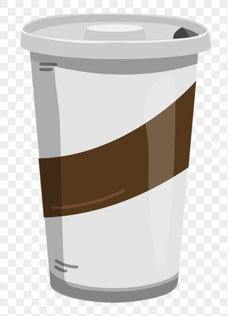Coffee cup png sticker, cute | Free PNG Illustration - rawpixel