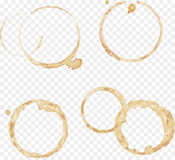 Coffee cup Tea Cappuccino Cafe - Cup stained coffee stains vector 