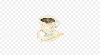Coffee cup Tea Latte art Design - drink ring 