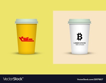 Coffee cup to go coffee cups set collection vector image