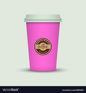 Coffee cup vector image
