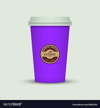 Coffee cup vector image