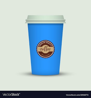 Coffee cup vector image