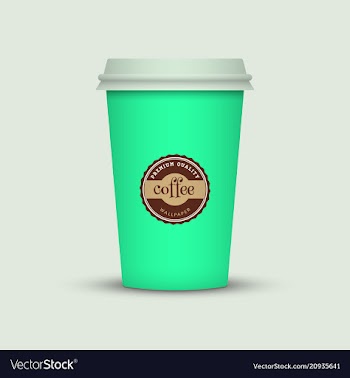Coffee cup vector image