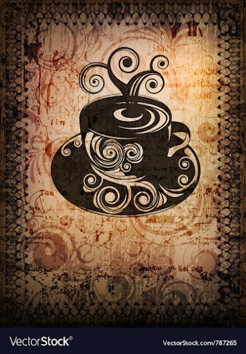 Coffee cup vector image