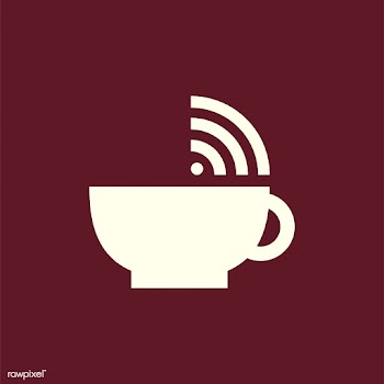 Coffee cup with wifi signal icon vector | Free stock vector - 501283