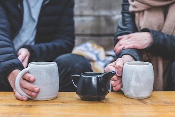 Coffee Date Couple