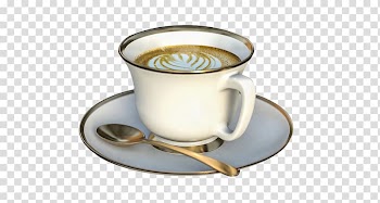 Coffee Espresso Latte Cappuccino Cafe, White coffee cup transparent background PNG clipart