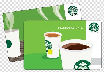 Coffee Gift card Starbucks Discounts and allowances Credit card, gift card transparent background PNG clipart