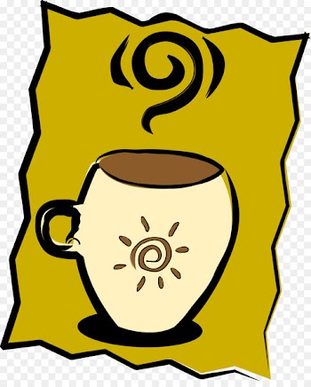 Coffee Illustration - Coffee label image 