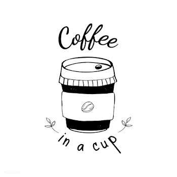Coffee in a cup logo vector | Free stock vector - 520817