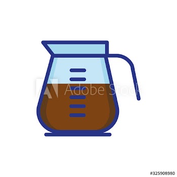 coffee in teapot drink icon