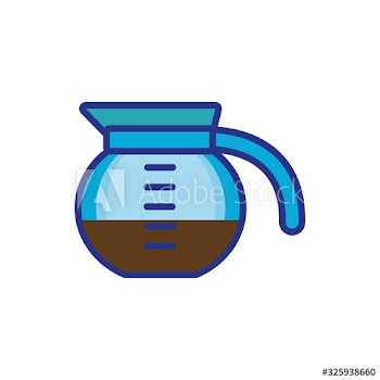 coffee in teapot drink icon