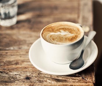 Coffee in White Cup