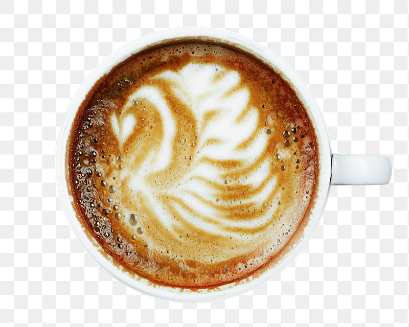 Coffee latte art png sticker, | Free PNG - rawpixel