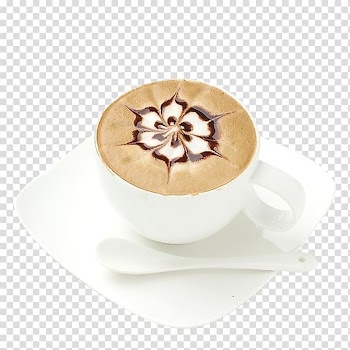 Coffee latte, Latte Cappuccino Coffee Espresso Ristretto, Latte transparent background PNG clipart