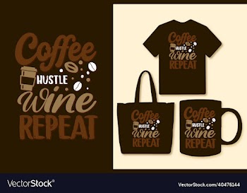 coffee lettering quotes design for t shirt