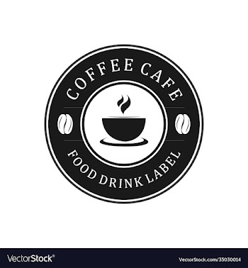 coffee logo for cafe resto and product label
