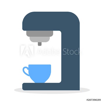 Coffee machine icon