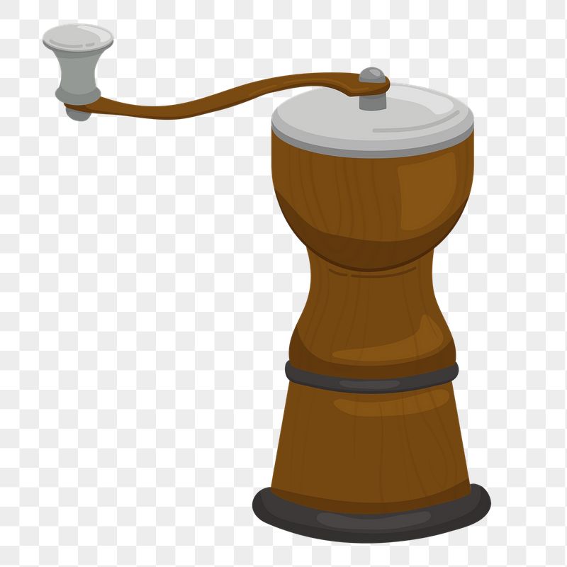 Coffee mill png sticker, cute | Free PNG Illustration - rawpixel