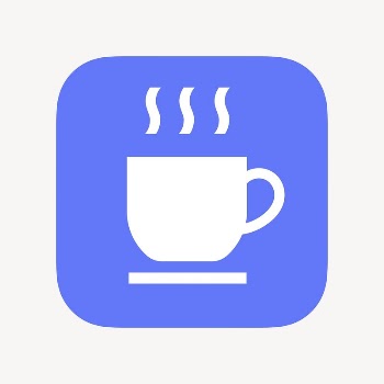 Coffee mug, cafe icon, flat | Free Icons - rawpixel