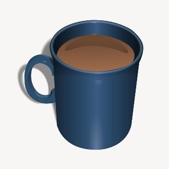 Coffee mug clipart, illustration vector. | Free Vector - rawpixel