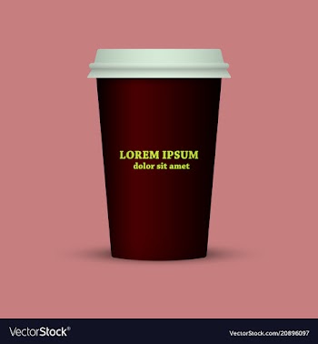 Coffee mug coffee cup vector image