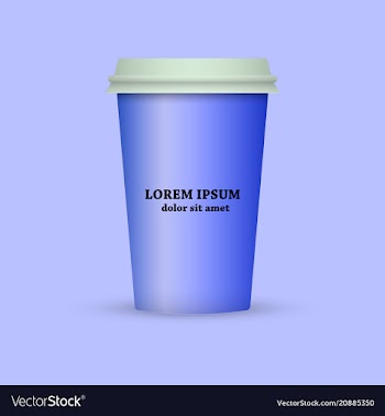 Coffee mug icon vector image