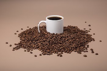Coffee Mug In Beans