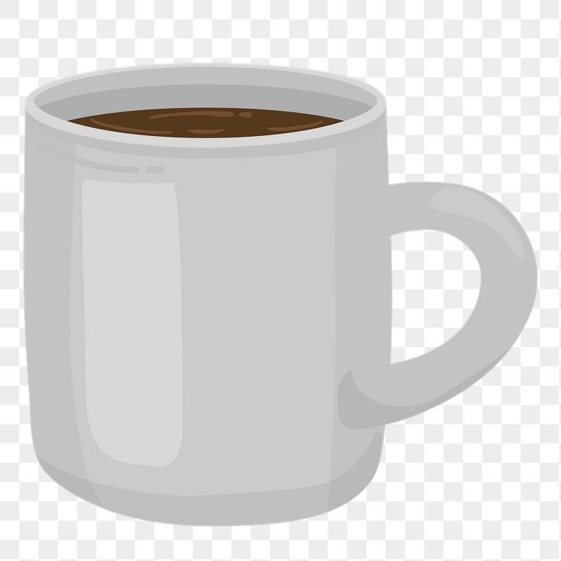 Coffee mug png sticker, cute | Free PNG Illustration - rawpixel