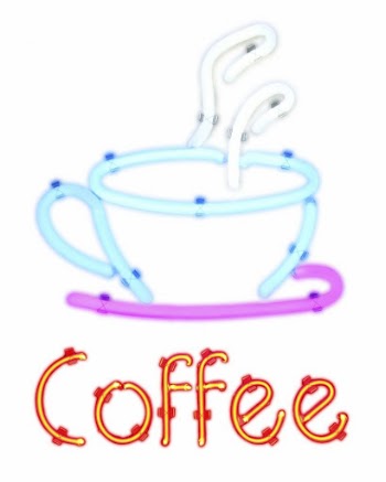 Coffee neon sign sticker, cafe | Free PSD - rawpixel