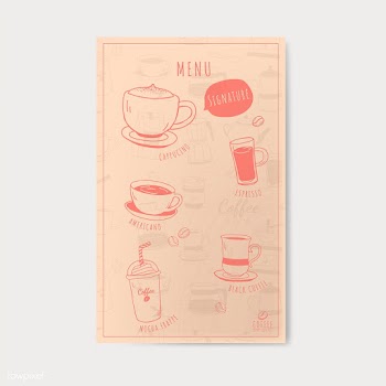 Coffee shop and cafe menu vector | Free stock vector - 520786