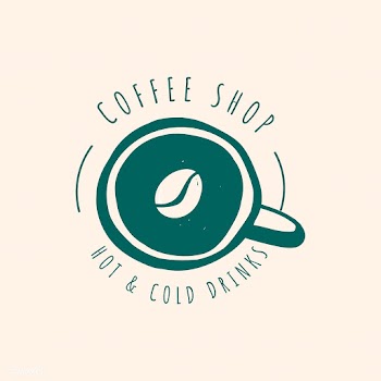 Coffee shop cafe logo vector | Free stock vector - 520734