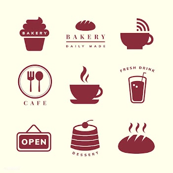 Coffee shop icon vector set | Free stock vector - 501270