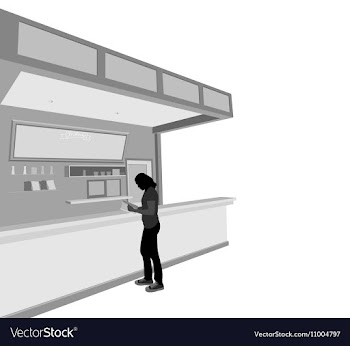 Coffee shop vector image