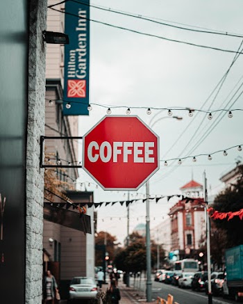 Coffee Signage on Wall