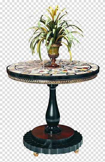 Coffee table Furniture Interior Design Services, Retro color table transparent background PNG clipart