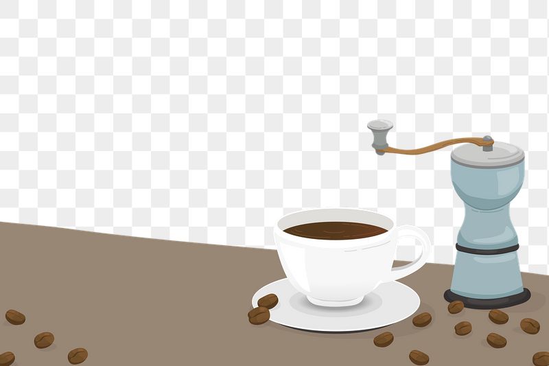 Coffee table png border, cute | Free PNG Illustration - rawpixel