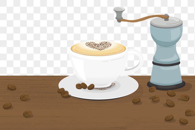 Coffee table png border, cute | Free PNG Illustration - rawpixel