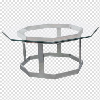 Coffee Tables Mid-century modern Furniture Matbord, octagon transparent background PNG clipart
