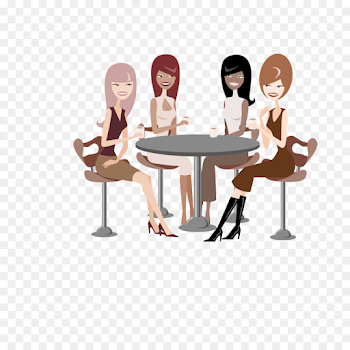 Coffee Tea Cafe Caffeinated drink - Tea with friends for Women png ...