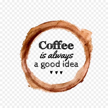 Coffee Tea Latte Espresso Cafe - Coffee splash effect WordArt 