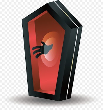 Coffin Clip art - Horror coffin 