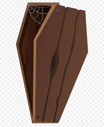 Coffin Halloween Clip art - Vertical Coffin PNG Clipart Image 