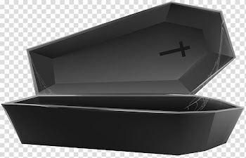 Coffin ICO , Black Coffin transparent background PNG clipart