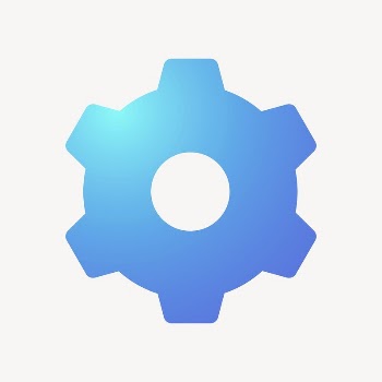 Cog, settings icon, aesthetic gradient | Free Icons - rawpixel