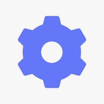 Cog, settings icon, flat graphic | Free Icons - rawpixel